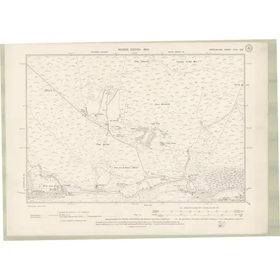 1898 Map of Perth and Clackmannan Sheet XXIX.SW, 1900 Print