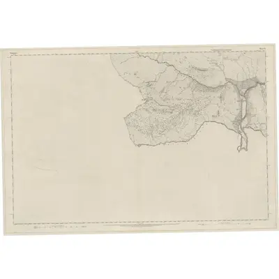1864 Map of Perthshire, Sheet CI, 1867 Print