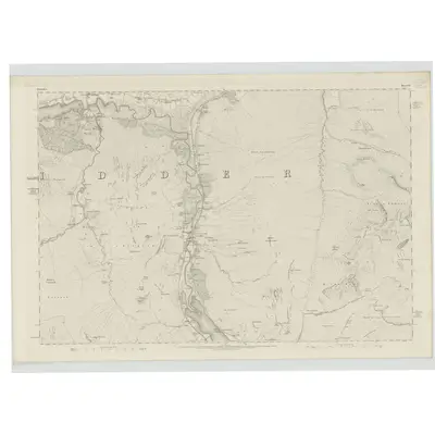 1862 Map of Perthshire, Sheet CIV, 1866 Print