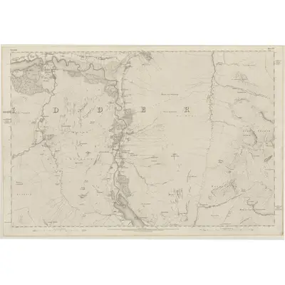 1862 Map of Perthshire, Sheet CIV, 1866 Print