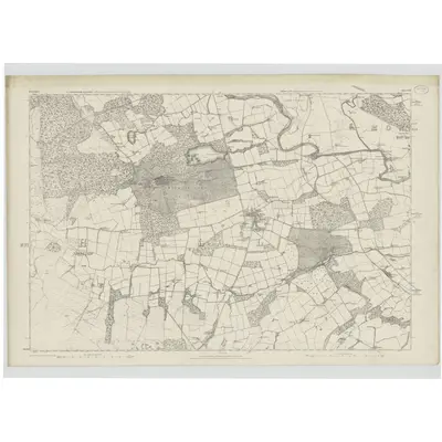 1863 Map of Perthshire, Sheet CVII, 1866 Print