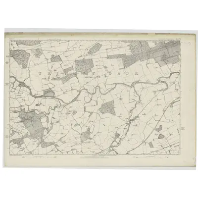 1863 Map of Perthshire, Sheet CVIII, 1866 Print