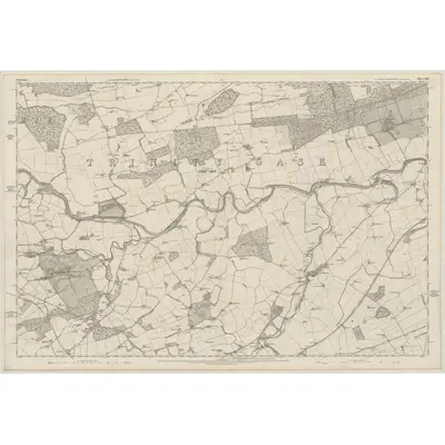1863 Map of Perthshire, Sheet CVIII, 1866 Print