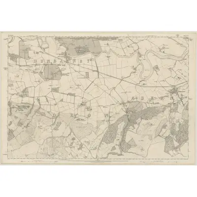 1860 Map of Perthshire, Sheet CX, 1866 Print