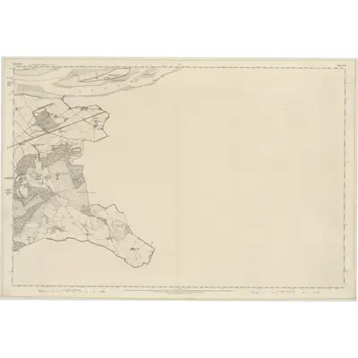 1860 Map of Perthshire, Sheet CXI, 1866 Print