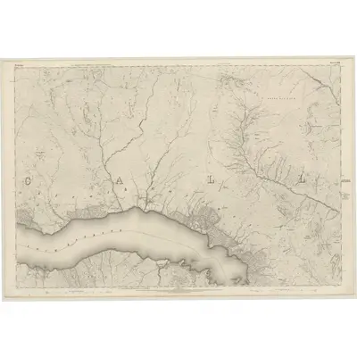 1863 Map of Perthshire, Sheet CXIII, 1866 Print
