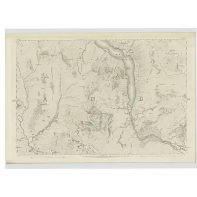 1862 Map of Perthshire, Sheet CXIV, 1866 Print