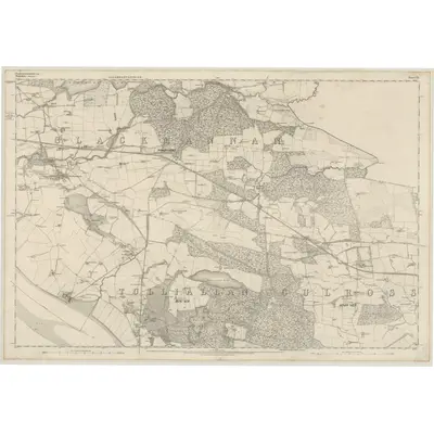 1861 Map of Perthshire, Sheet CXL, 1866 Print