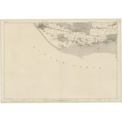 1861 Map of Perthshire, Sheet CXLII, 1866 Print