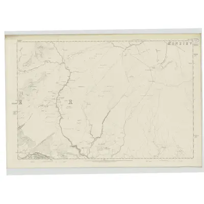 1862 Map of Perthshire, Sheet CXV, 1866 Print