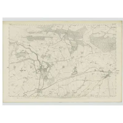 1863 Map of Perthshire, Sheet CXVII, 1866 Print