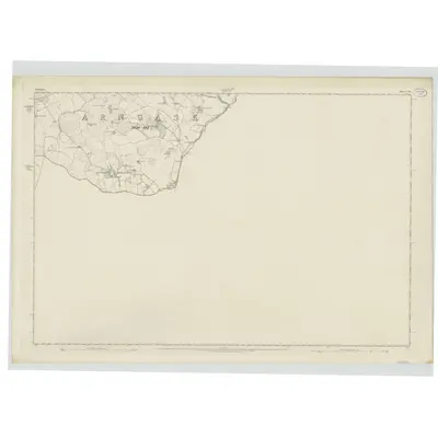 1859 Map of Perthshire, Sheet CXX, 1866 Print