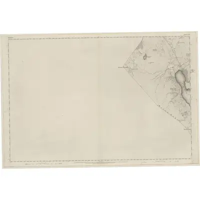 1863 Map of Perthshire, Sheet CXXI, 1866 Print
