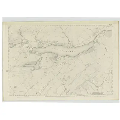 1862 Map of Perthshire, Sheet CXXIII, 1866 Print