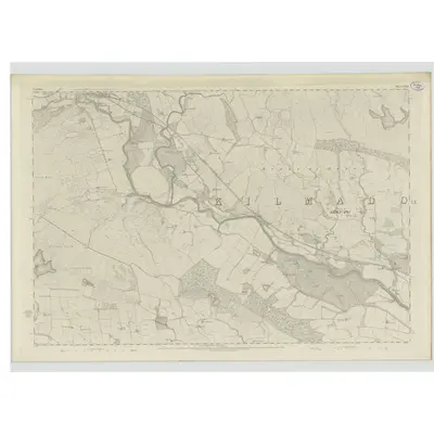 1862 Map of Perthshire, Sheet CXXIV, 1866 Print