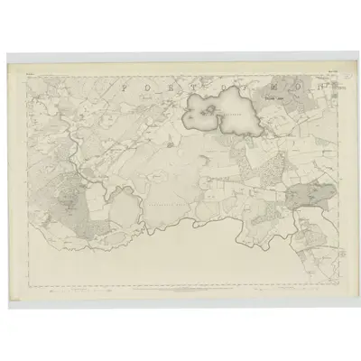 1862 Map of Perthshire, Sheet CXXX, 1866 Print