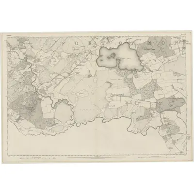 1862 Map of Perthshire, Sheet CXXX, 1866 Print