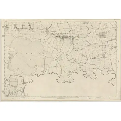 1862 Map of Perthshire, Sheet CXXXI, 1866 Print