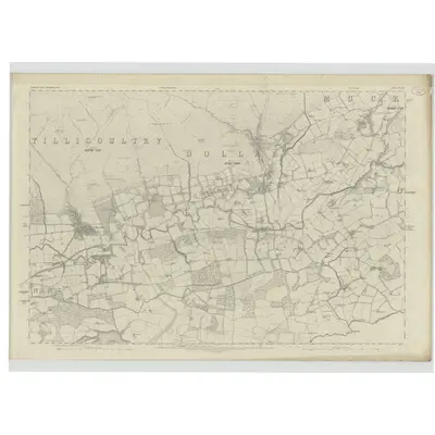 1861 Map of Perthshire, Sheet CXXXIV, 1866 Print