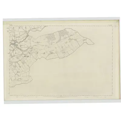 1859 Map of Perthshire, Sheet CXXXV, 1866 Print