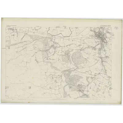 1860 Map of Perthshire, Sheet CXXXVIII, 1865 Print