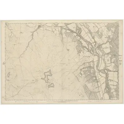 1863 Map of Perthshire, Sheet L, 1867 Print