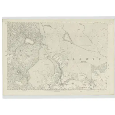1863 Map of Perthshire, Sheet LI, 1867 Print