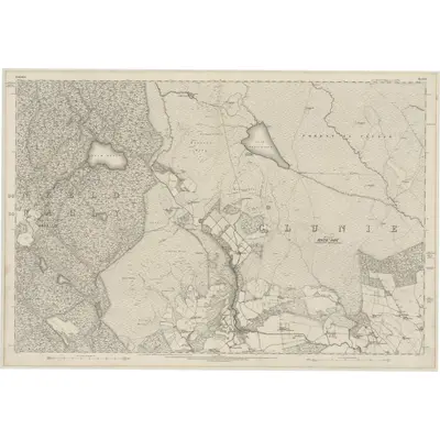 1863 Map of Perthshire, Sheet LI, 1867 Print