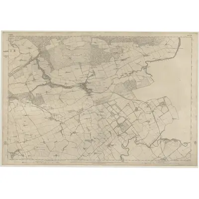 1863 Map of Perthshire, Sheet LIII, 1867 Print