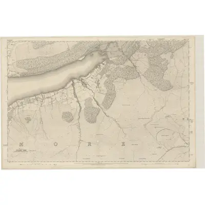 1862 Map of Perthshire, Sheet LIX, 1867 Print