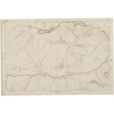 1864 Map of Perthshire, Sheet LVI, 1867 Print