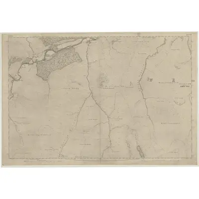 1861 Map of Perthshire, Sheet LVII, 1867 Print