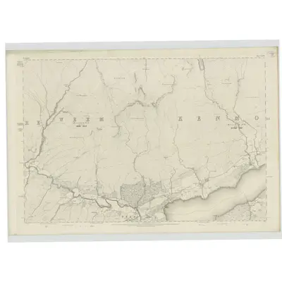 1861 Map of Perthshire, Sheet LXVIII, 1867 Print