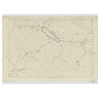 1863 Map of Perthshire, Sheet LXXI, 1867 Print