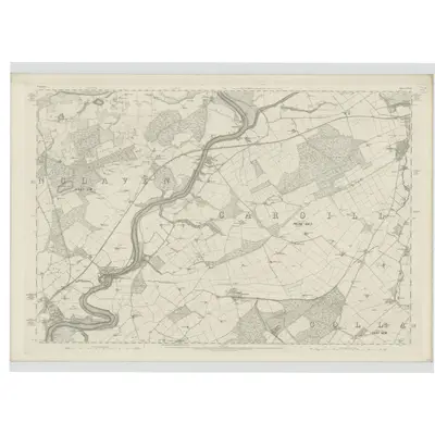 1864 Map of Perthshire, Sheet LXXIV, 1867 Print