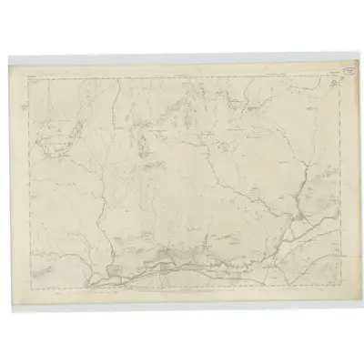 1864 Map of Perthshire, Sheet LXXIX, 1867 Print