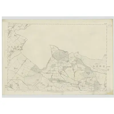 1861 Map of Perthshire, Sheet LXXV, 1867 Print