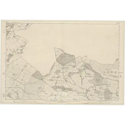 1861 Map of Perthshire, Sheet LXXV, 1867 Print