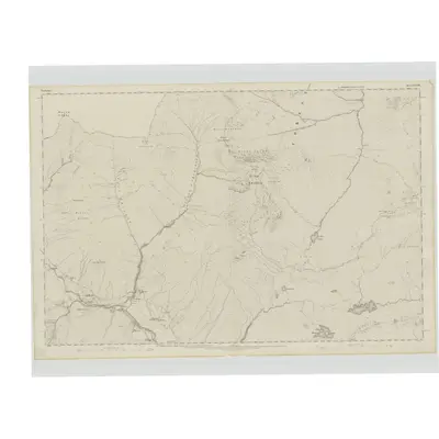 1864 Map of Perthshire, Sheet LXXVIII, 1867 Print