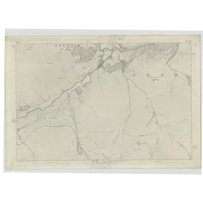 1861 Map of Perthshire, Sheet LXXX, 1867 Print