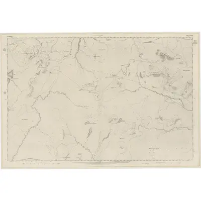 1861 Map of Perthshire, Sheet LXXXI, 1867 Print