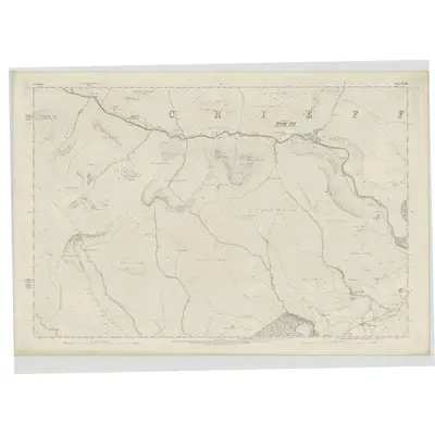 1863 Map of Perthshire, Sheet LXXXIII, 1867 Print