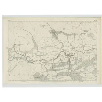 1864 Map of Perthshire, Sheet LXXXIV, 1867 Print
