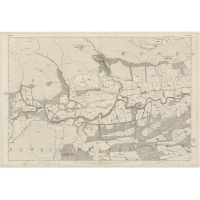 1864 Map of Perthshire, Sheet LXXXIV, 1867 Print