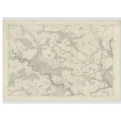 1864 Map of Perthshire, Sheet LXXXV, 1867 Print