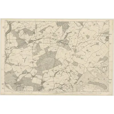 1862 Map of Perthshire, Sheet LXXXVI, 1867 Print