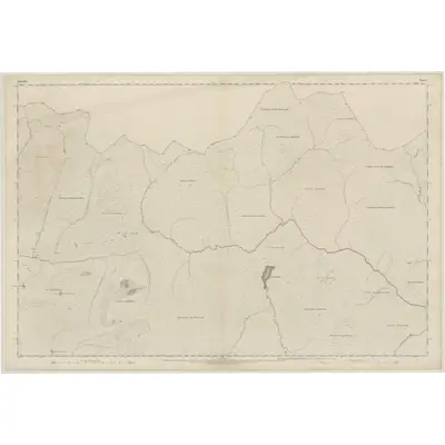1860 Map of Perthshire, Sheet V (with extension II), 1867 Print