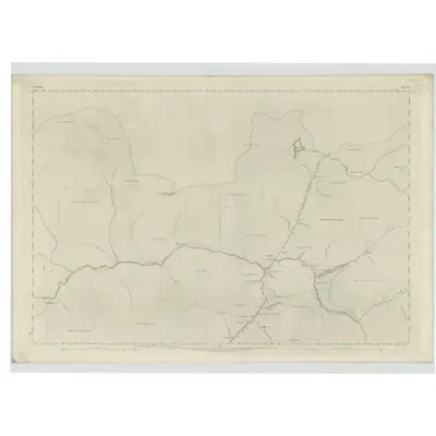 1862 Map of Perthshire, Sheet VI, 1867 Print