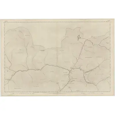 1862 Map of Perthshire, Sheet VI, 1867 Print