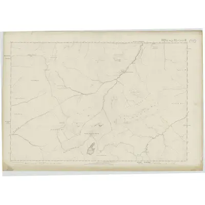 1862 Map of Perthshire, Sheet VII, 1867 Print